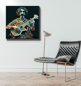 Ska Skank Beat Wrapped Canvas